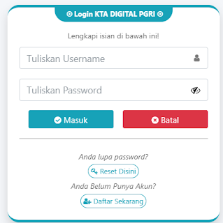 Register PGRI Kota Probolinggo - Persatuan Guru Republik Indonesia Cabang Kota Probolinggo